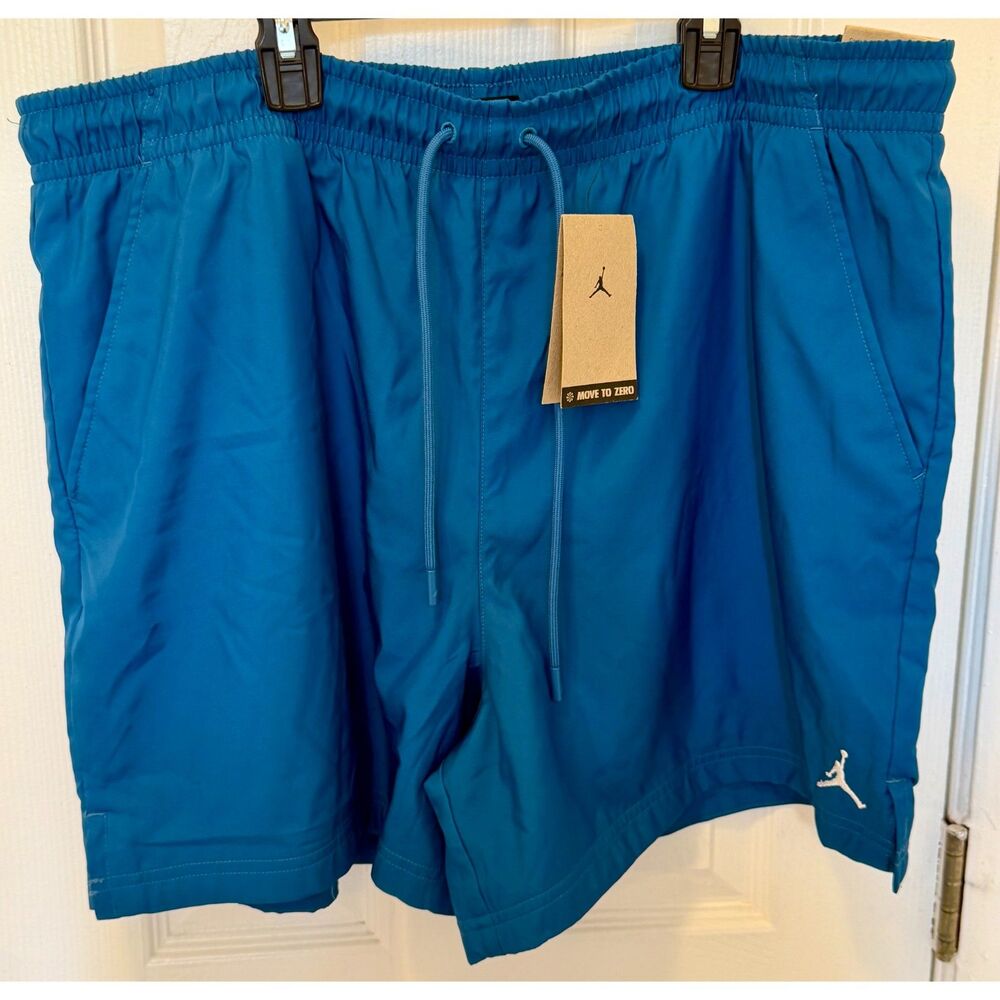 Jordan Essentials Men's 5" Poolside Shorts Industrial Blue Men's XXL NWT
